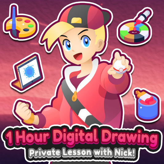 1 Hour Digital Drawing Lesson with Nick!